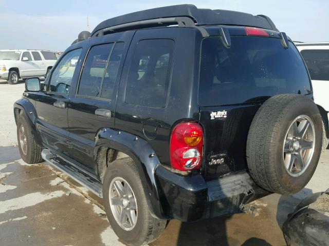 1J4GK38K93W568467 - 2003 JEEP LIBERTY RE BLACK photo 3