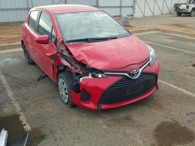 VNKKTUD30GA066541 - 2016 TOYOTA YARIS L RED photo 9