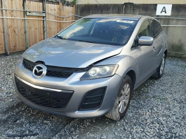 JM3ER2W5XA0310482 - 2010 MAZDA CX-7 SILVER photo 2