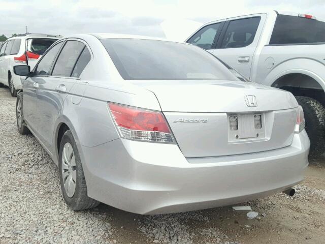 JHMCP26318C008090 - 2008 HONDA ACCORD LX SILVER photo 3