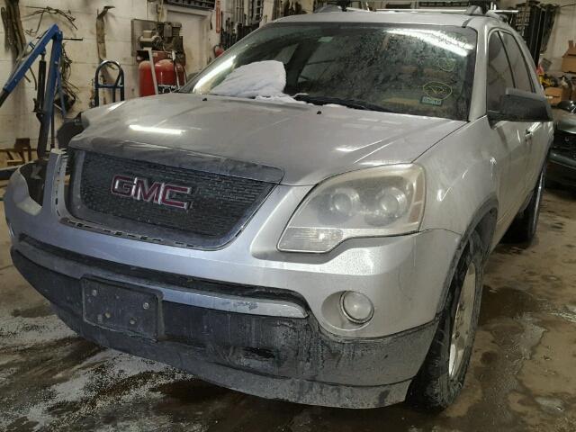 1GKLRLED0AJ168141 - 2010 GMC ACADIA SLE SILVER photo 2