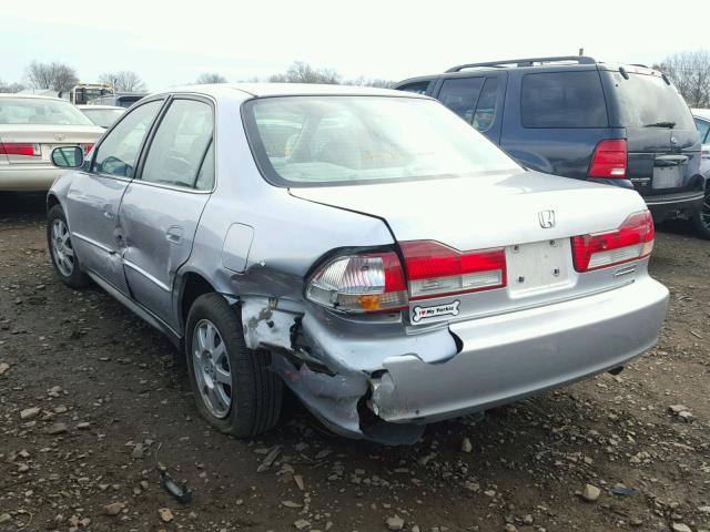 1HGCG66822A151493 - 2002 HONDA ACCORD EX SILVER photo 3