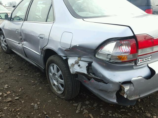 1HGCG66822A151493 - 2002 HONDA ACCORD EX SILVER photo 9