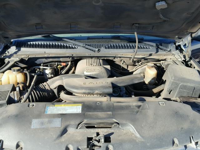 1GNEC16TX1J289427 - 2001 CHEVROLET SUBURBAN C BLUE photo 7