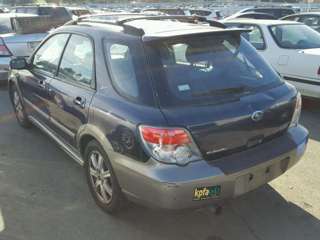 JF1GG68696H818400 - 2006 SUBARU IMPREZA OU BLUE photo 3