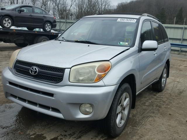 JTEGD20V250086683 - 2005 TOYOTA RAV4 SILVER photo 2