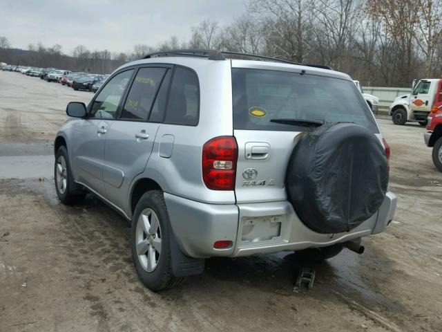 JTEGD20V250086683 - 2005 TOYOTA RAV4 SILVER photo 3