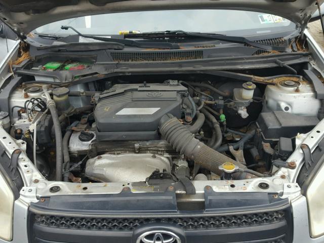 JTEGD20V250086683 - 2005 TOYOTA RAV4 SILVER photo 7