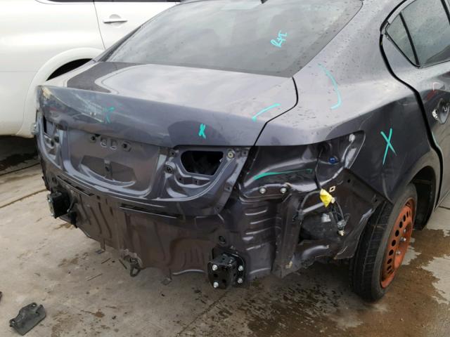 19UDE2F72HA001936 - 2017 ACURA ILX PREMIU GRAY photo 9