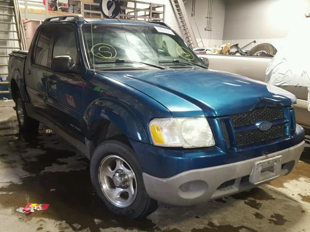 1FMZU77E62UB71428 - 2002 FORD EXPLORER S TEAL photo 1