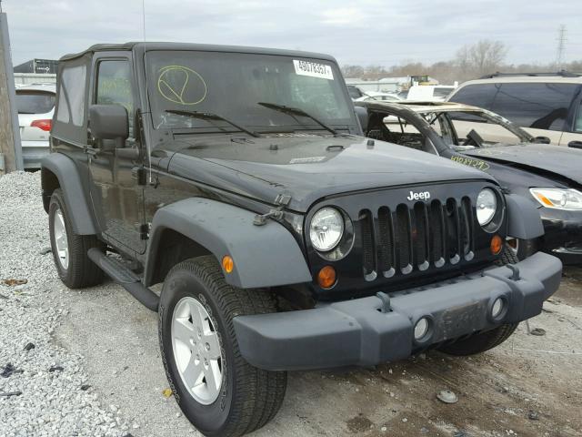 1J4AA2D19AL176801 - 2010 JEEP WRANGLER S BLACK photo 1