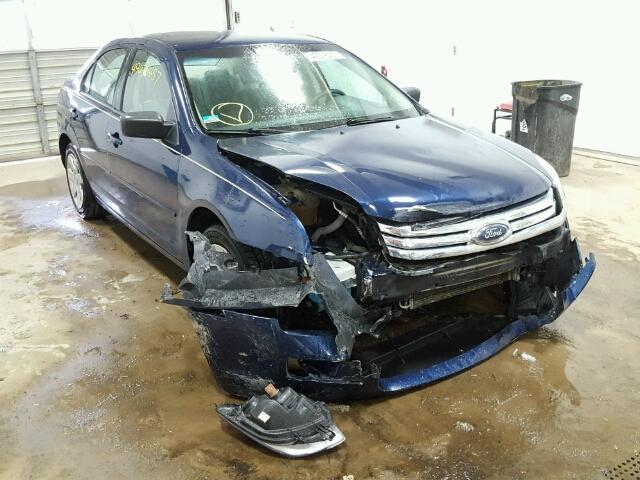 3FAHP06Z37R117575 - 2007 FORD FUSION S BLUE photo 1