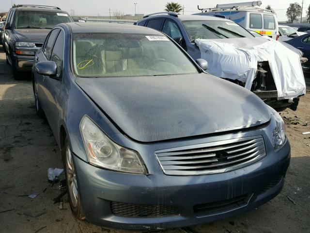 JNKBV61E07M721718 - 2007 INFINITI G35 BLUE photo 1