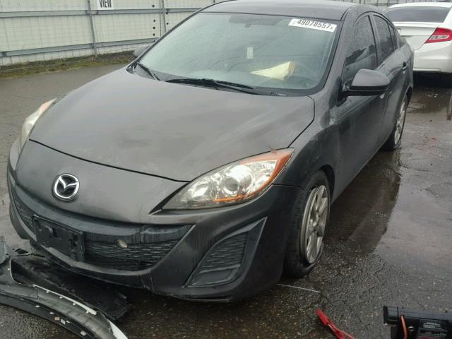 JM1BL1VG1B1389773 - 2011 MAZDA 3 I BLACK photo 2