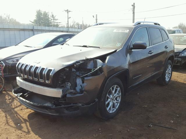 1C4PJMCS3FW751423 - 2015 JEEP CHEROKEE L CHARCOAL photo 2