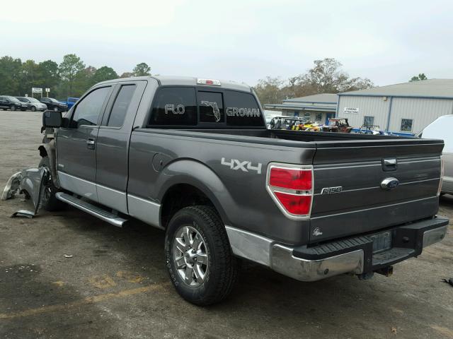 1FTFX1ET3DFC71720 - 2013 FORD F150 SUPER SILVER photo 3