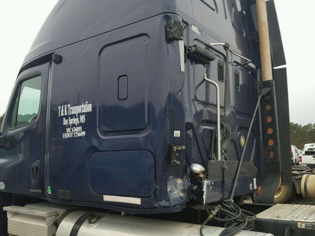 1FUJGLCK69LAJ1719 - 2009 FREIGHTLINER CASCADIA 1 BLUE photo 9