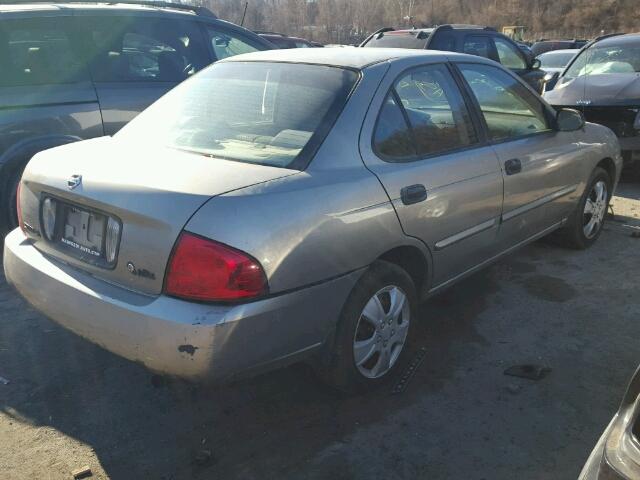 3N1CB51DX6L519268 - 2006 NISSAN SENTRA 1.8 BEIGE photo 4