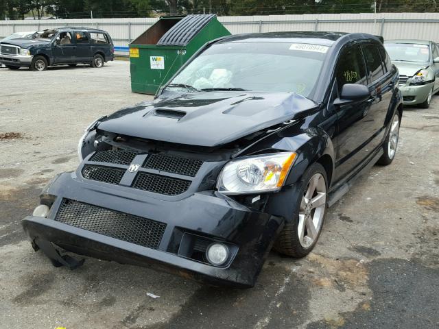 1B3HB68F39D151592 - 2009 DODGE CALIBER SR BLACK photo 2