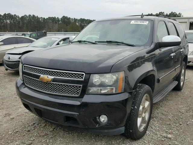 1GNFC13J77R349195 - 2007 CHEVROLET TAHOE C150 BLACK photo 2