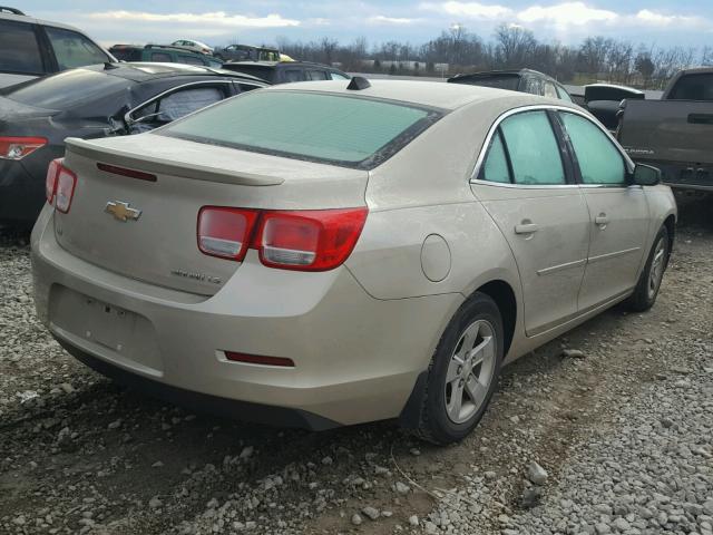 1G11B5SL8EF300661 - 2014 CHEVROLET MALIBU LS GOLD photo 4