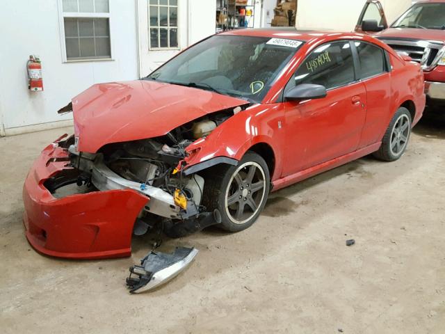 1G8AY14P46Z201442 - 2006 SATURN ION REDLIN RED photo 2