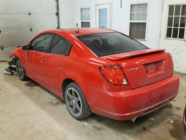 1G8AY14P46Z201442 - 2006 SATURN ION REDLIN RED photo 3