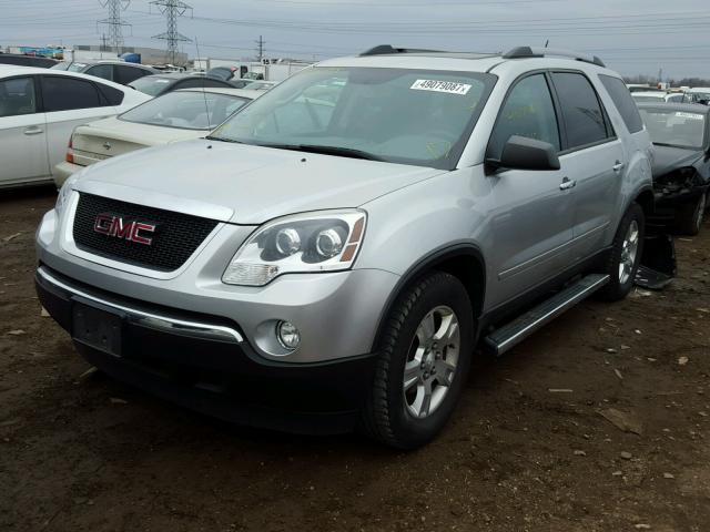 1GKKVNED3CJ349563 - 2012 GMC ACADIA SLE SILVER photo 2