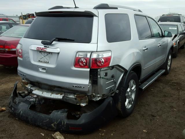 1GKKVNED3CJ349563 - 2012 GMC ACADIA SLE SILVER photo 4