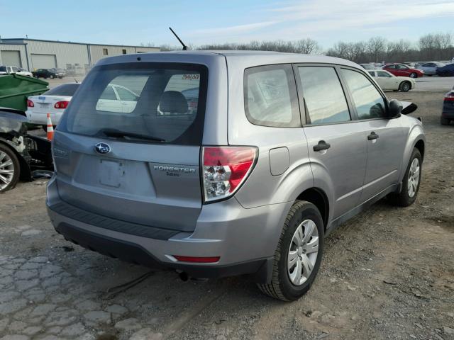 JF2SH61649H746703 - 2009 SUBARU FORESTER 2 SILVER photo 4