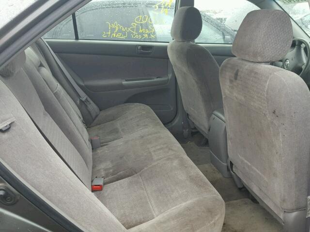 JTDBE32K630207538 - 2003 TOYOTA CAMRY LE ნაცრისფერი ფოტო 6