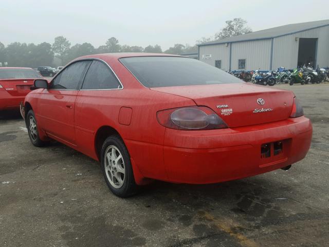 2T1CE22P23C024461 - 2003 TOYOTA CAMRY SOLA RED photo 3
