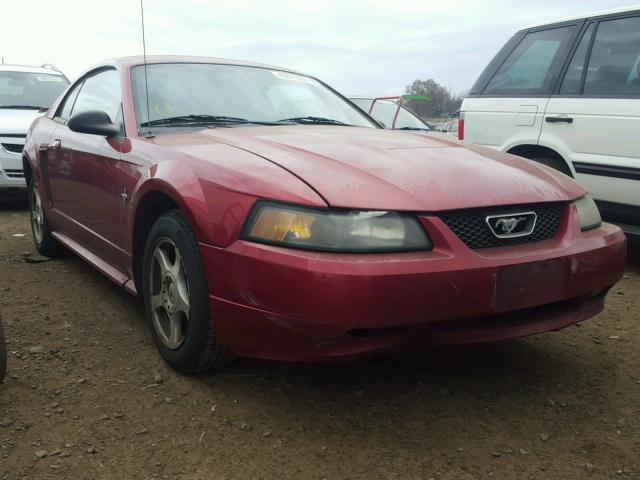 1FAFP404X3F365082 - 2003 FORD MUSTANG RED photo 1