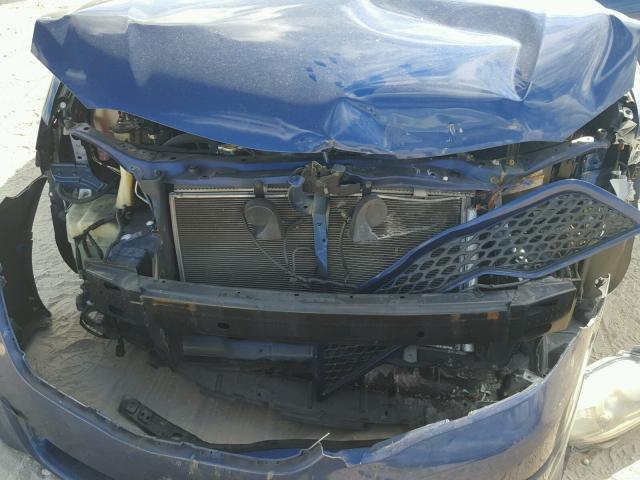 4T1BF3EK5BU767403 - 2011 TOYOTA CAMRY BASE BLUE photo 9