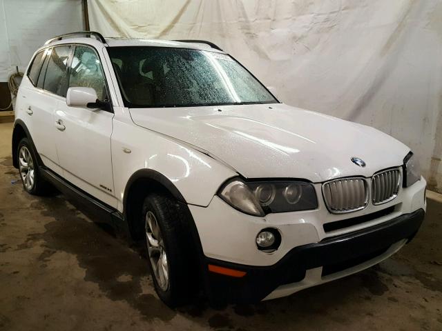 WBXPC93409WJ26171 - 2009 BMW X3 XDRIVE3 WHITE photo 1