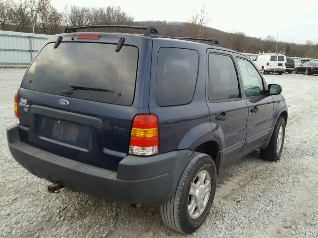 1FMYU031X3KA04931 - 2003 FORD ESCAPE XLT BLUE photo 4