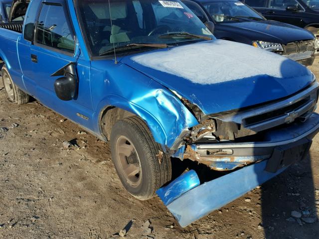 1GCCS19W4R8143083 - 1994 CHEVROLET S TRUCK S1 BLUE photo 9