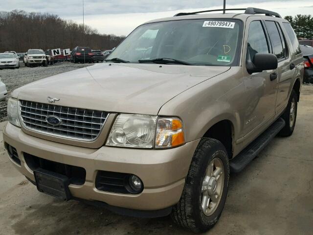 1FMZU73K25UB22193 - 2005 FORD EXPLORER X BEIGE photo 2