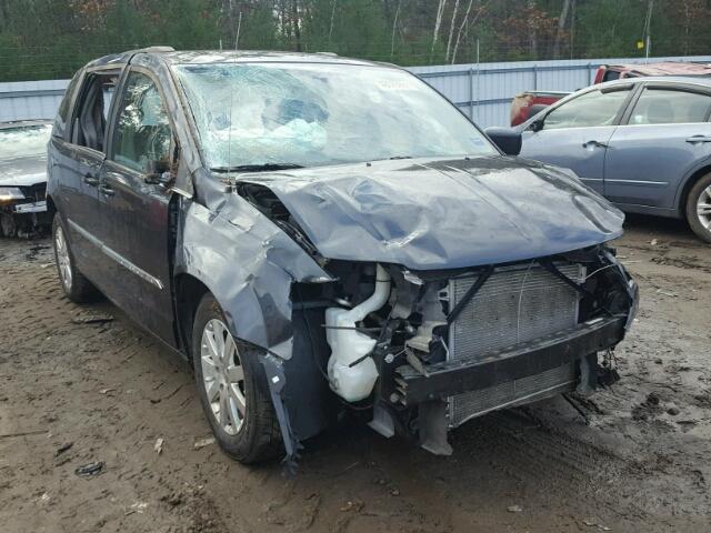 2C4RC1BG8ER348351 - 2014 CHRYSLER TOWN & COU BLACK photo 1