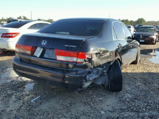 1HGCM56654A043518 - 2004 HONDA ACCORD EX BLACK photo 4