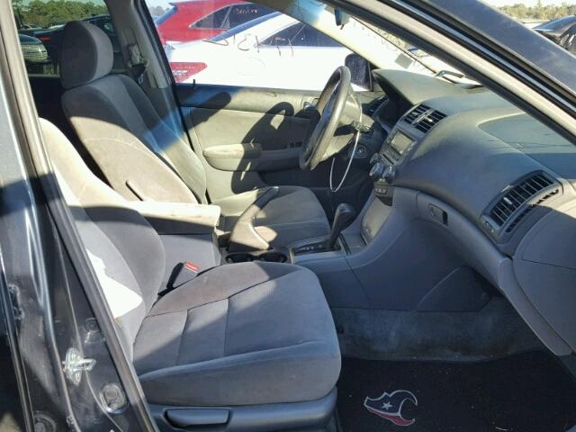 1HGCM56654A043518 - 2004 HONDA ACCORD EX BLACK photo 5