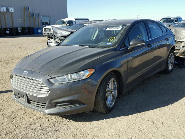 3FA6P0H7XGR227929 - 2016 FORD FUSION SE CHARCOAL photo 2