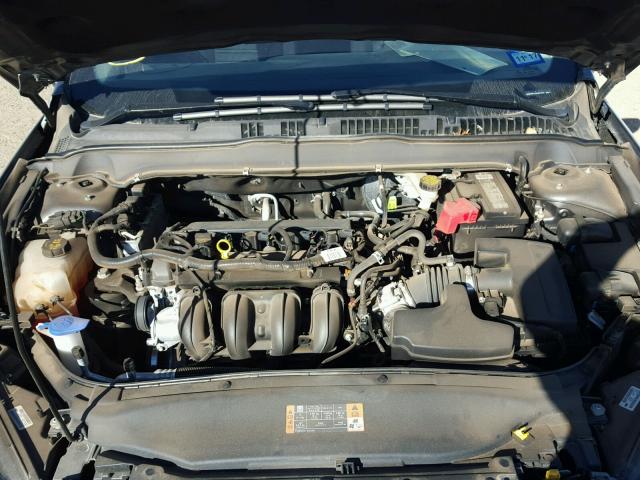 3FA6P0H7XGR227929 - 2016 FORD FUSION SE CHARCOAL photo 7