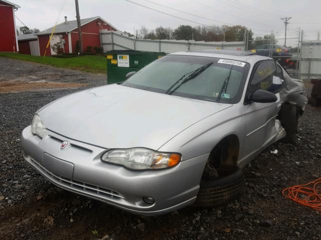 2G1WX15K729248639 - 2002 CHEVROLET MONTE CARL SILVER photo 2