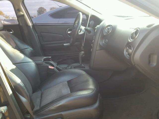 2G2WC58C961239349 - 2006 PONTIAC GRAND PRIX Սև լուսանկար 5