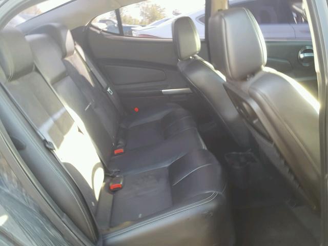 2G2WC58C961239349 - 2006 PONTIAC GRAND PRIX Սև լուսանկար 6