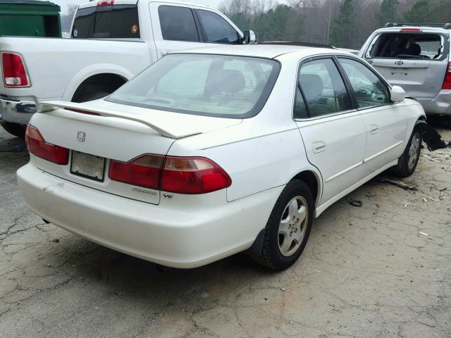 1HGCG1658YA084206 - 2000 HONDA ACCORD EX WHITE photo 4