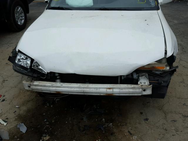 1HGCG1658YA084206 - 2000 HONDA ACCORD EX WHITE photo 9