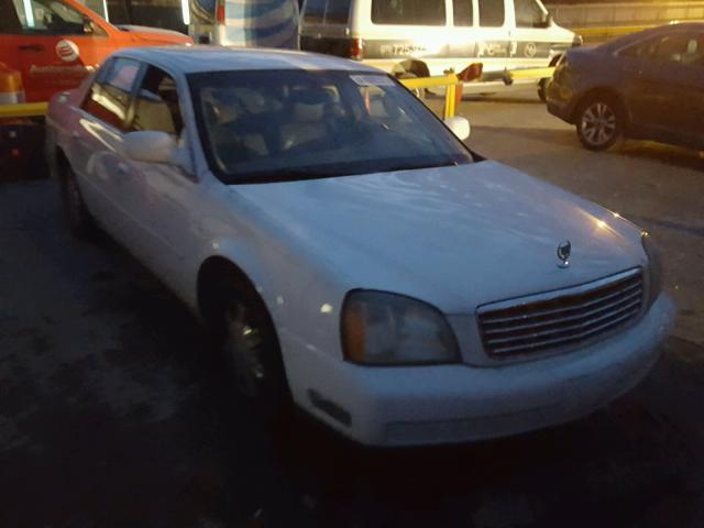 1G6KD54Y13U188652 - 2003 CADILLAC DEVILLE WHITE photo 1