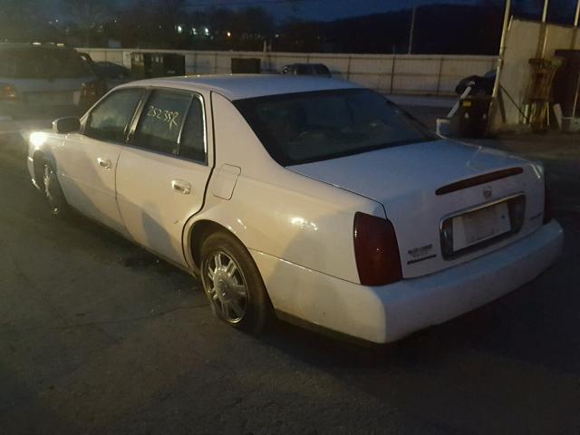 1G6KD54Y13U188652 - 2003 CADILLAC DEVILLE WHITE photo 3